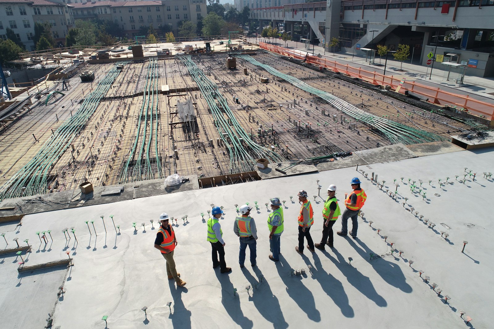 Infrastructure project in progress